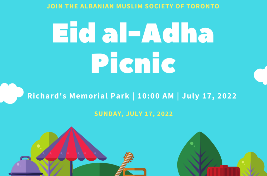 Eid al-Adha Picnic | Sunday, July 17th 2022 | 10:00AM