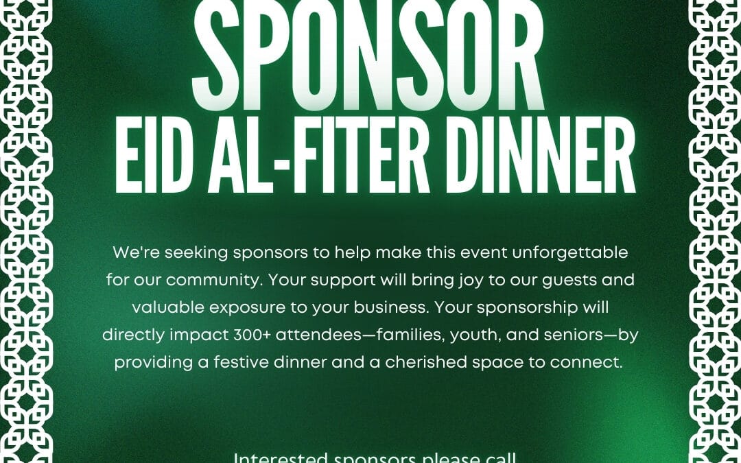 SPONSOR Darka E Fiter Bajramit | SPONSOR Eid AL-FITER DINNER | ALBANIAN MUSLIM SOCIETY OF TORONTO