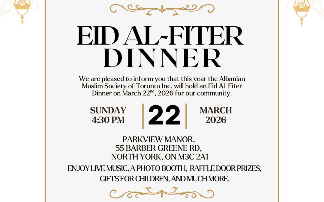 Eid Al-Fitr Dinner 2026 | Join Us for an Evening of Celebration and Community